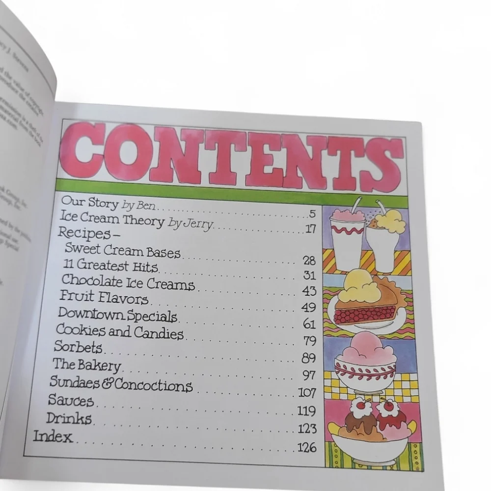 Ben & Jerry's Ice Cream‎ & Dessert Book